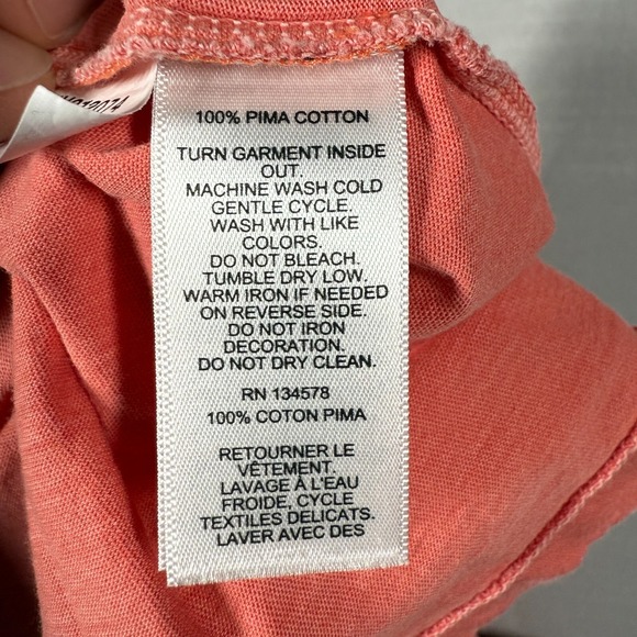 Vinyard Vines Shirt Mens Large Coral Short Sleeve Island Tee Surf Board Graphic - Picture 11 of 12